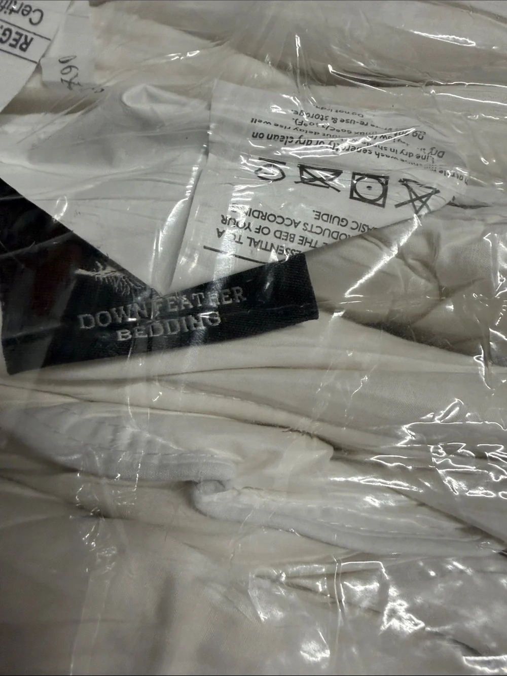 Hotel Collection White Down Feather Comforter